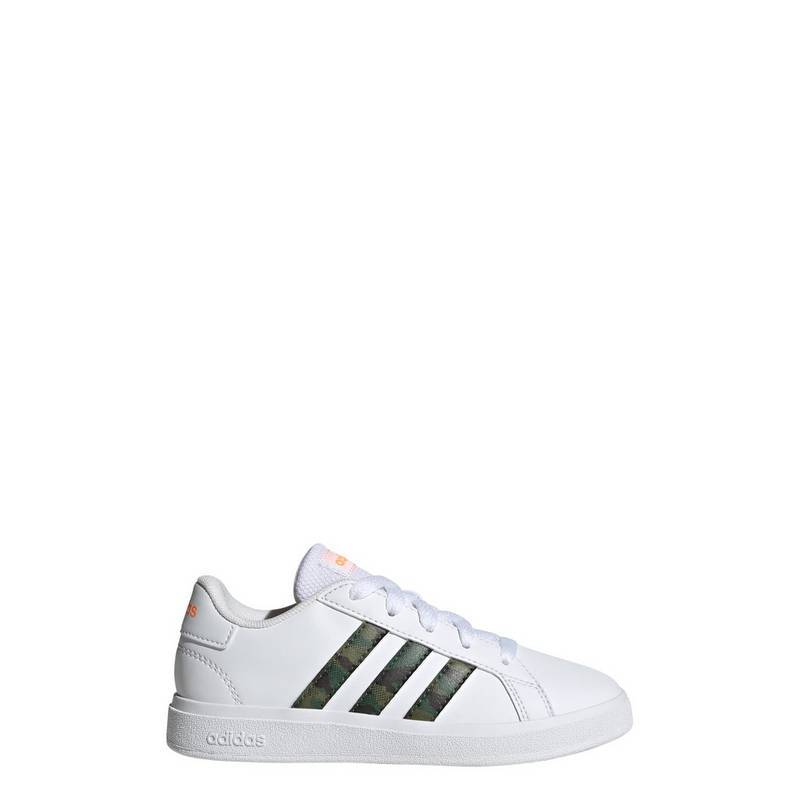 adidas Grand Court Lifestyle Lace Tennis Schuh Sneaker Kinder