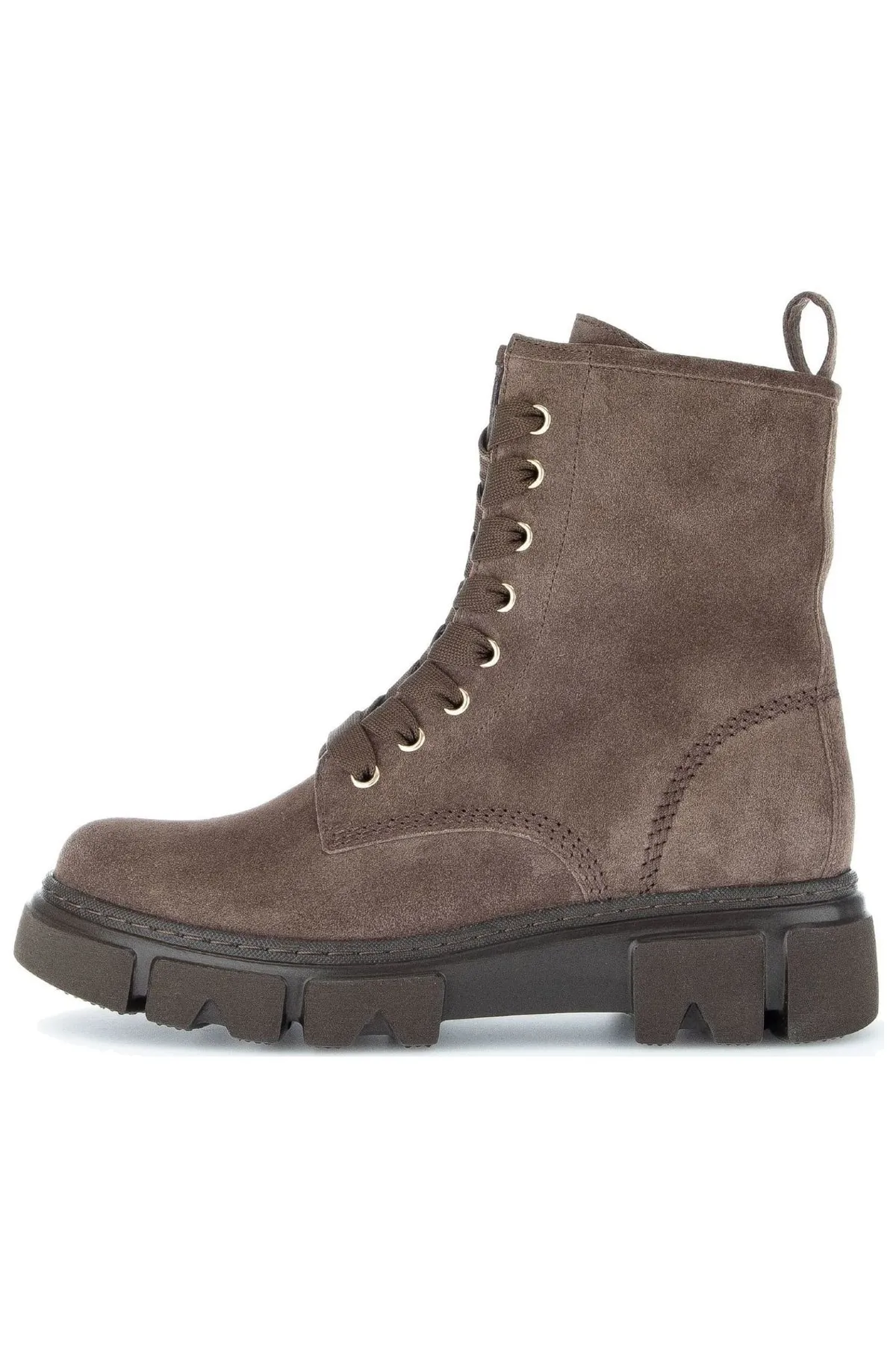 GABOR  Stiefelette - Braun - Blockabsatz