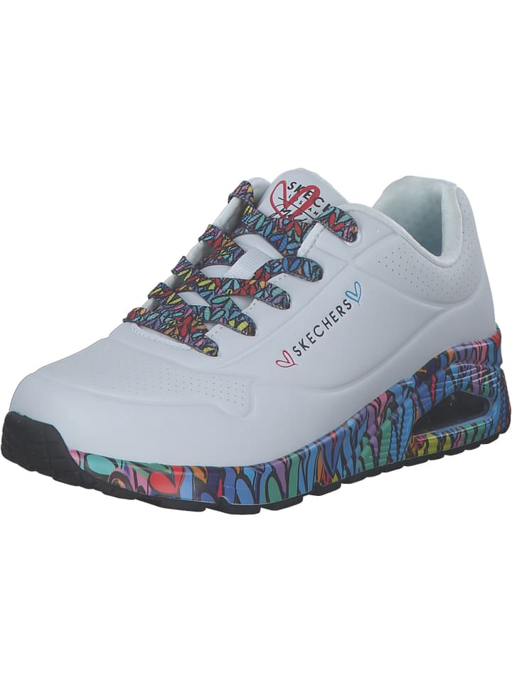 Skechers Schnürschuhe in Weiß günstig kaufen