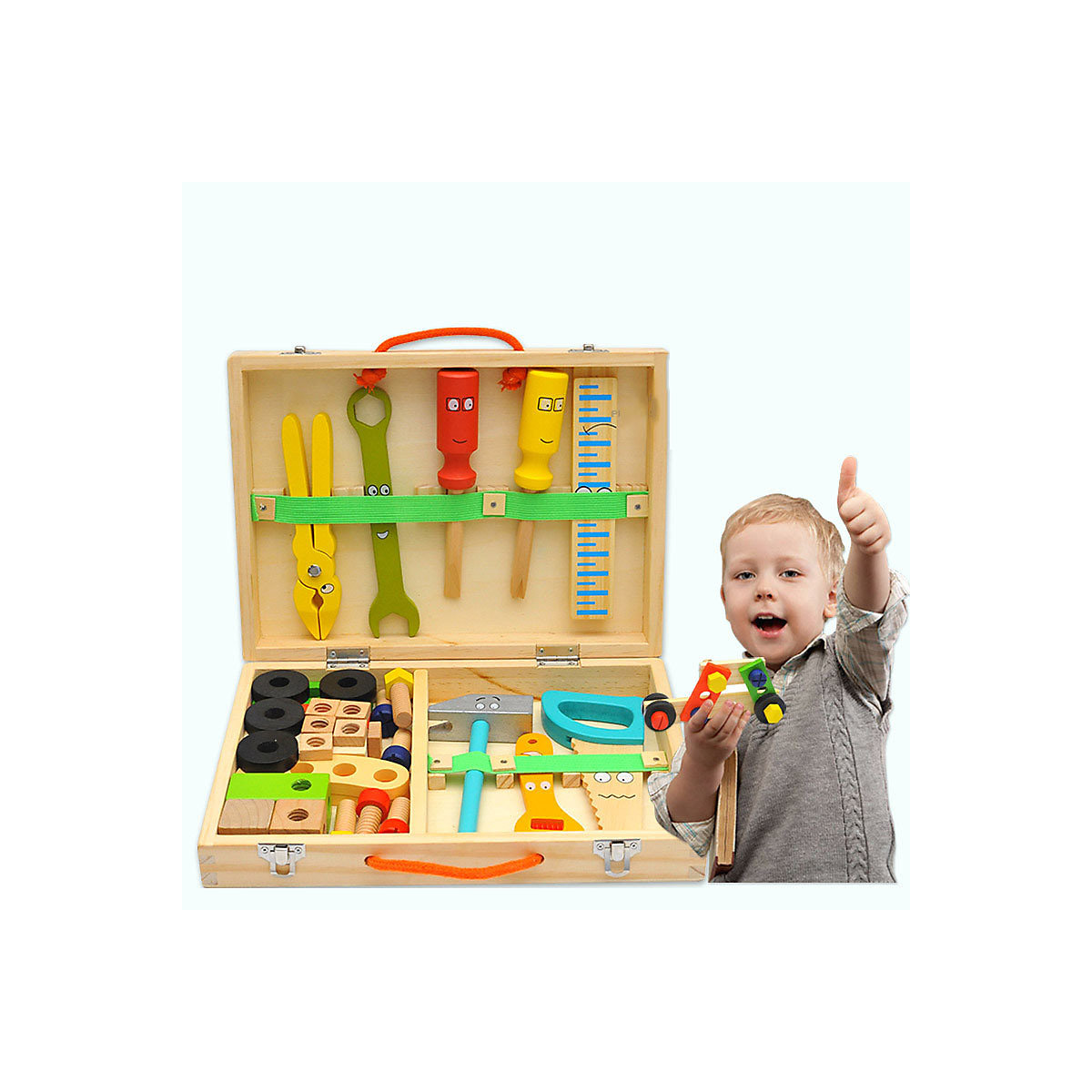 Zusammenstellung von Spielen Reparatur Werkzeugkasten Set Zusammenbau Spiel