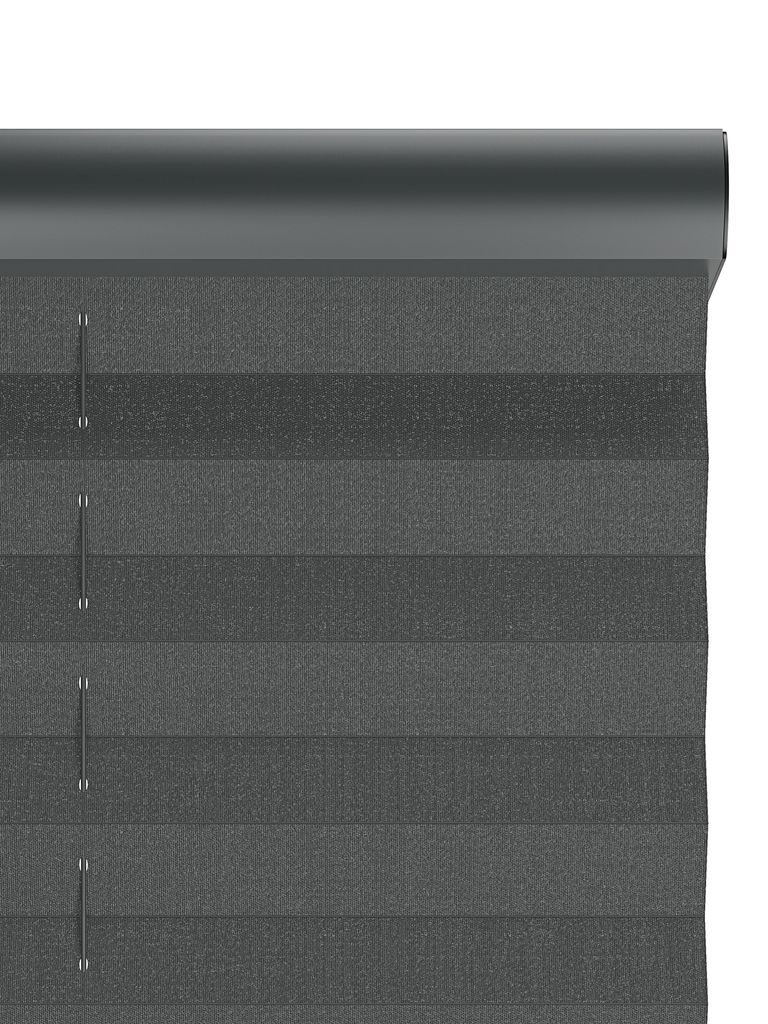 HOVDEN Stores plissés HOVDEN 80x160cm gris sans fil