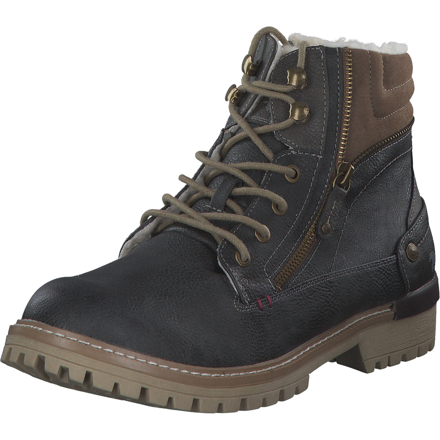 Mustang 4142604, Winterstiefeletten, Herren, Schwarz