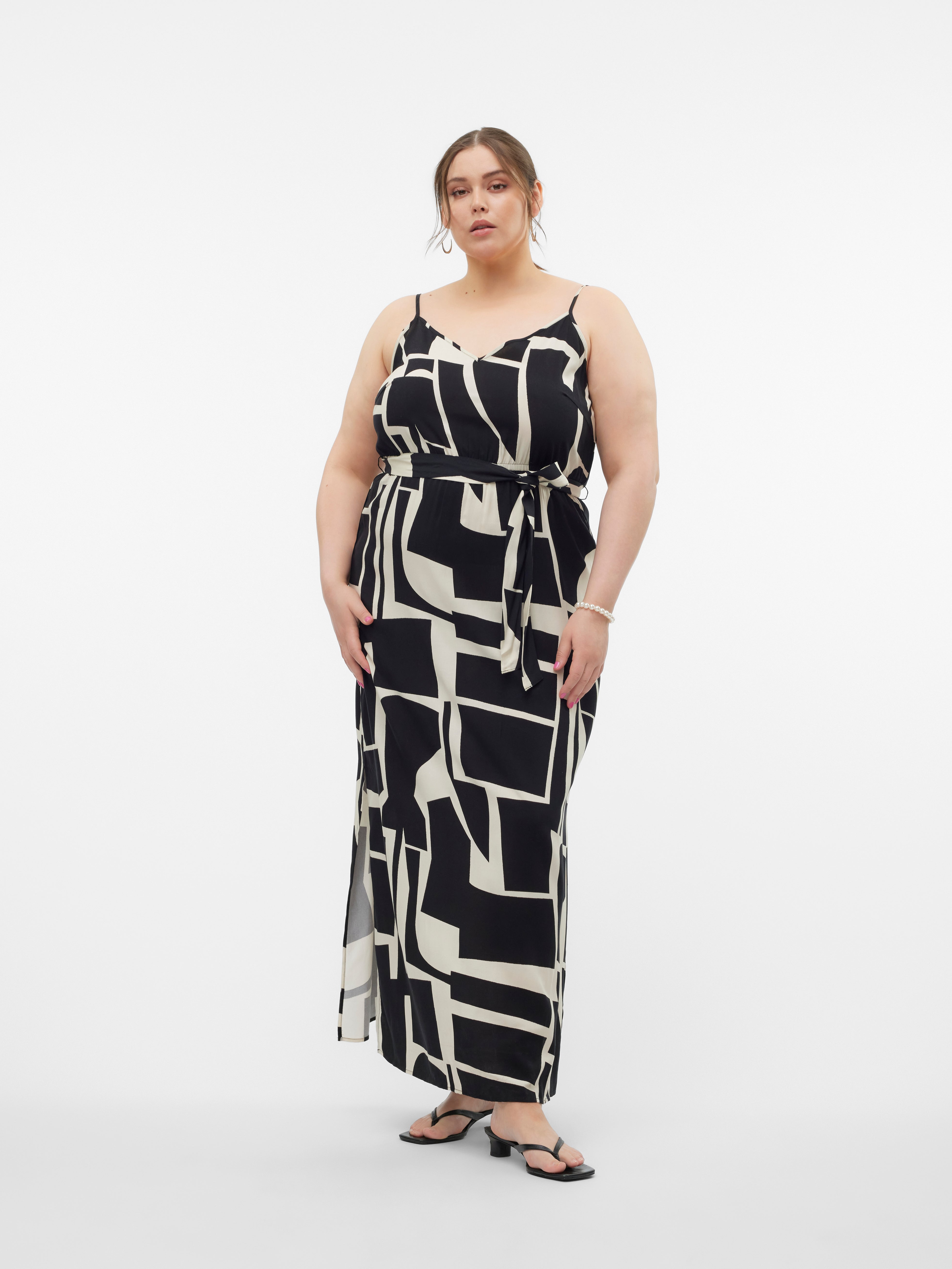 VMCEASY Langes Kleid