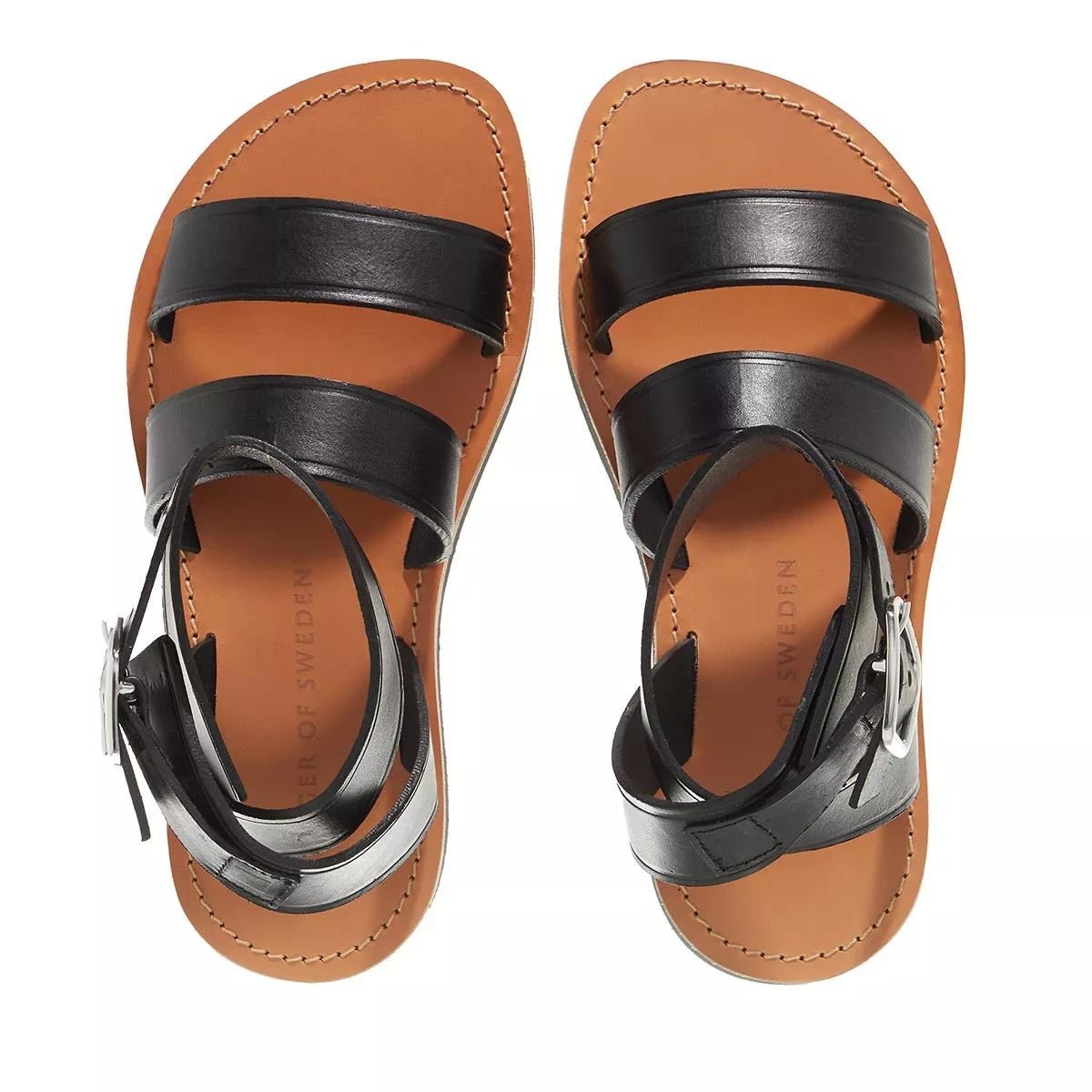 TIGER OF SWEDEN Riemchen Sandalen schwarz Sandale