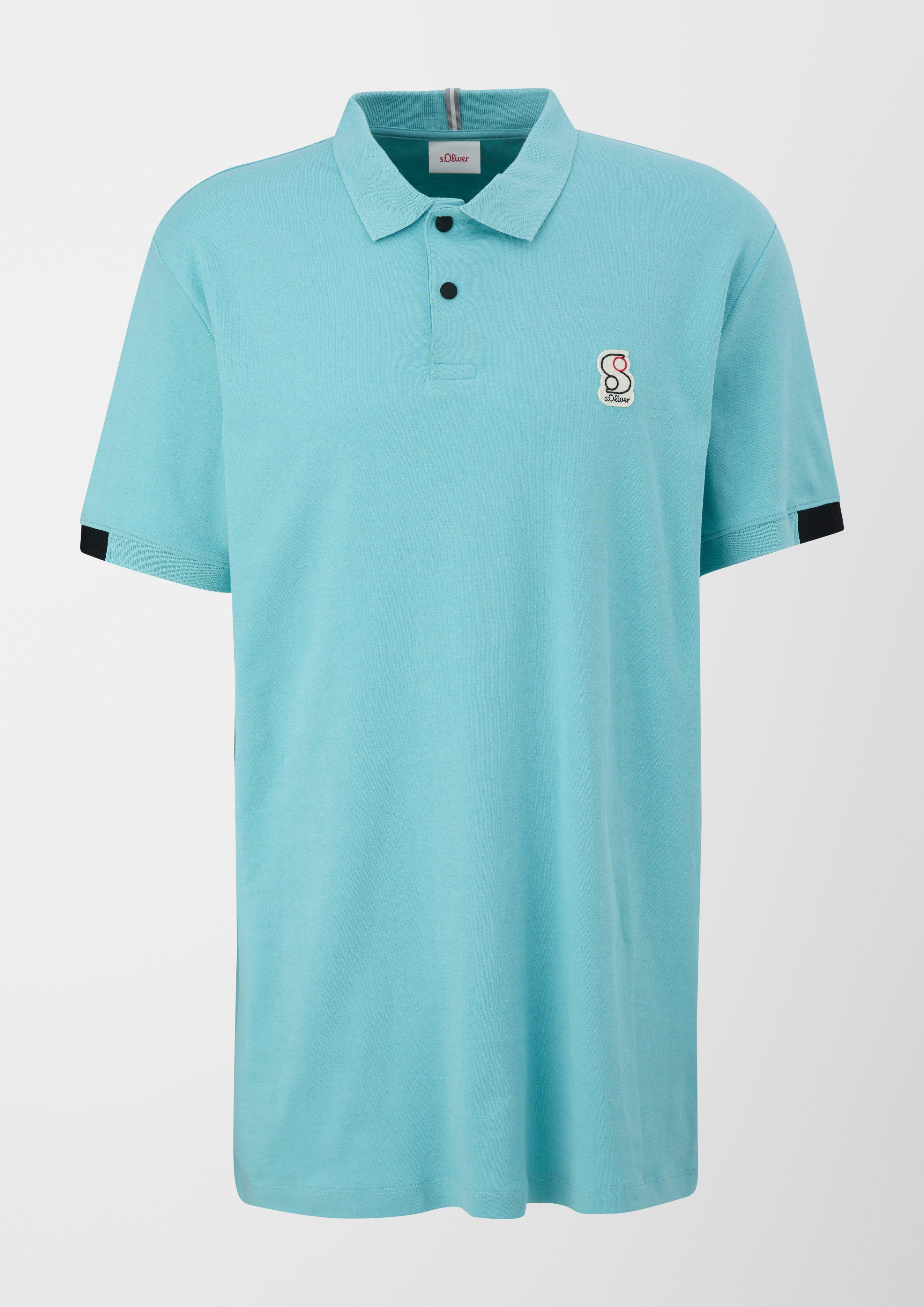 Poloshirt mit Label-Patch  2133344-6120