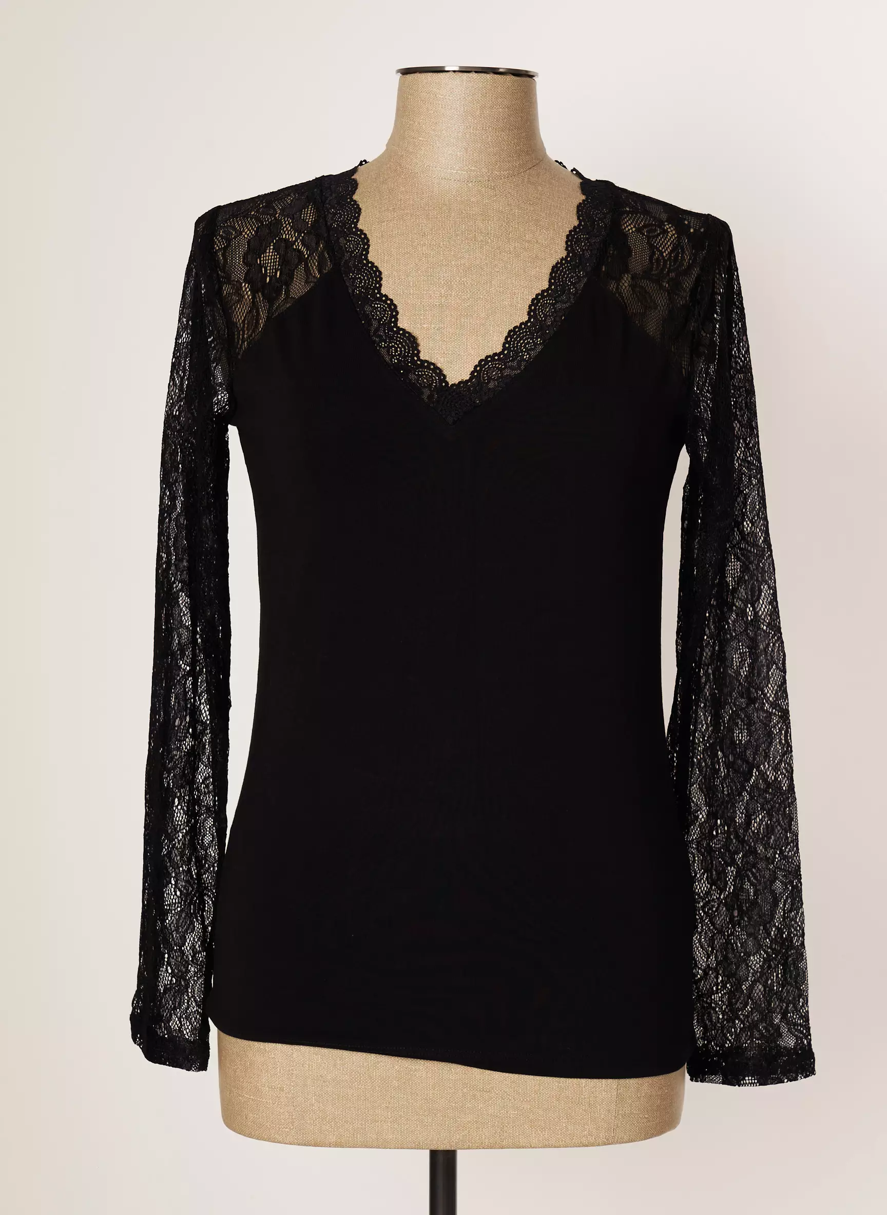 Mosquitos Tops Femme couleur noir