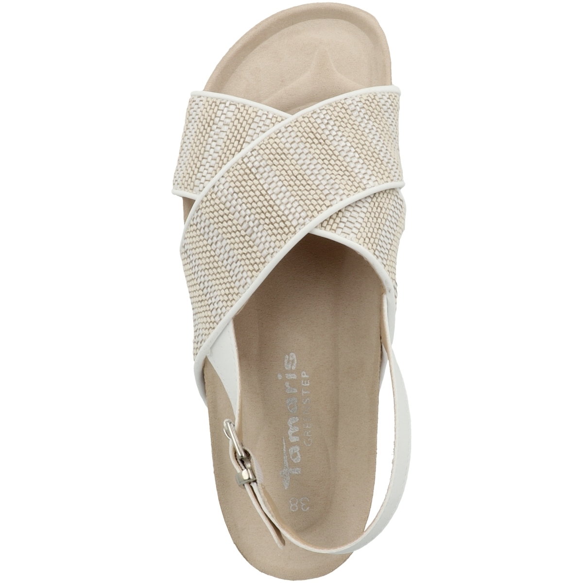 Tamaris 1-28401-28 Sandale weiss