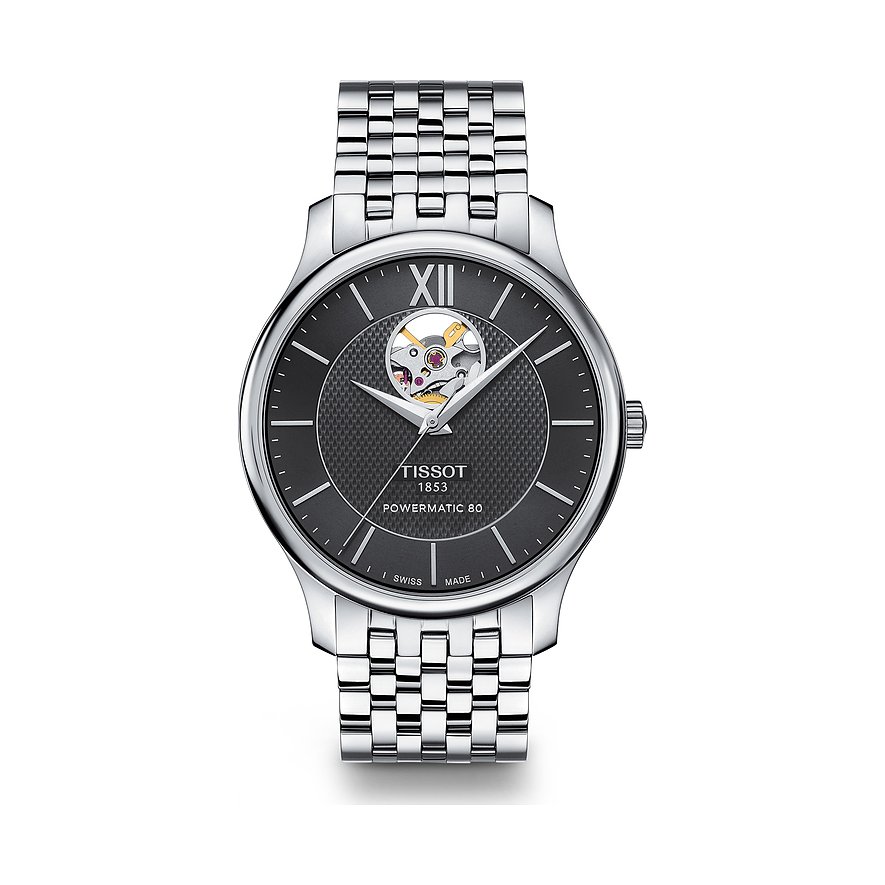 Tissot Herrenuhr Tradition Powermatic 80 Open Heart