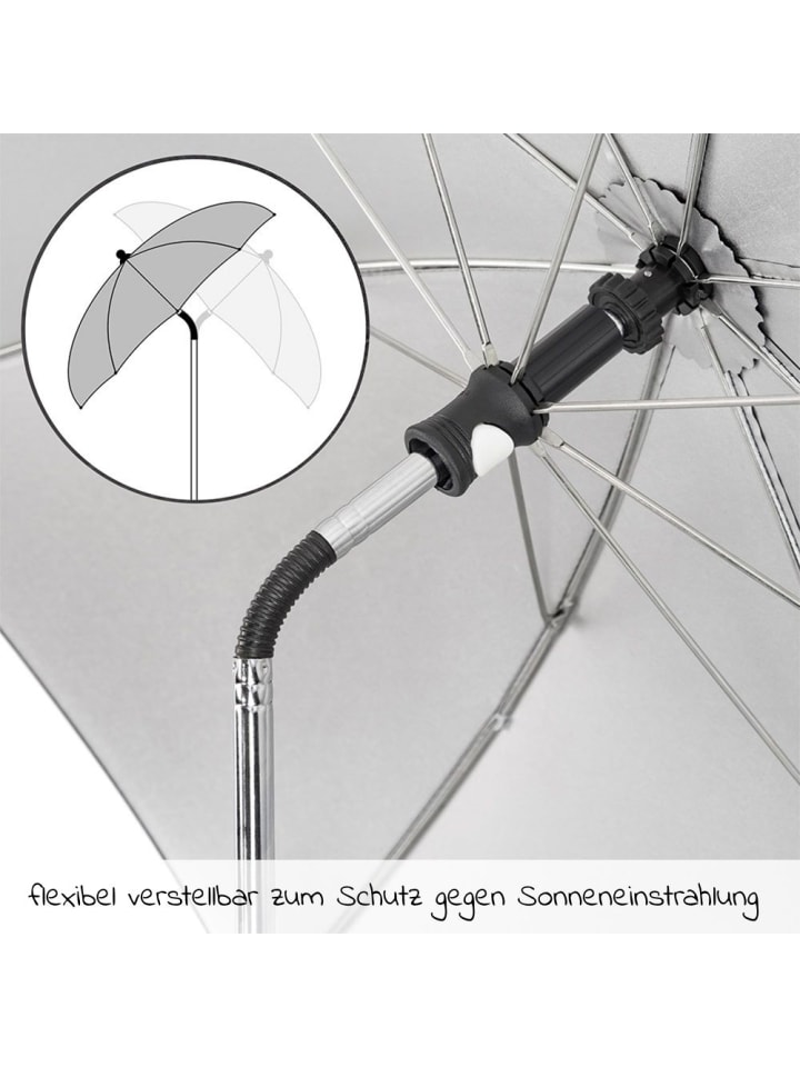 Zamboo Universal Sonnenschirm für Kinderwagen und Buggy - in schwarz günstig kaufen onesize