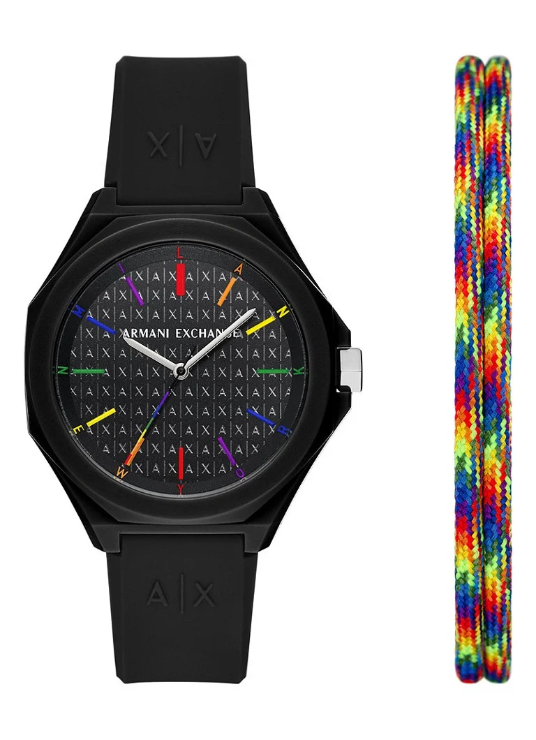 Armani Exchange Watch with bracelet AX7158SET