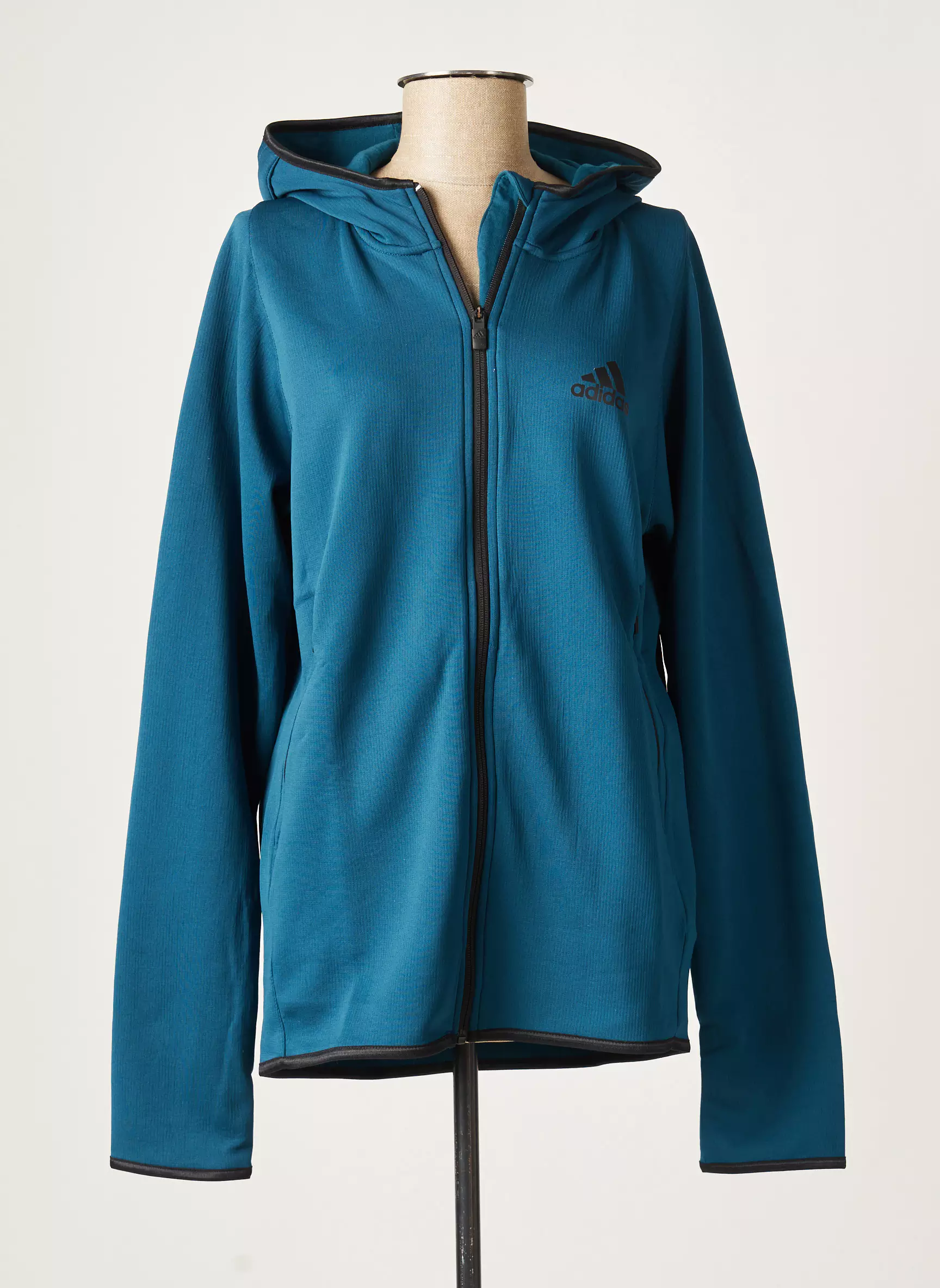 Adidas Vestecasual Femme couleur bleu