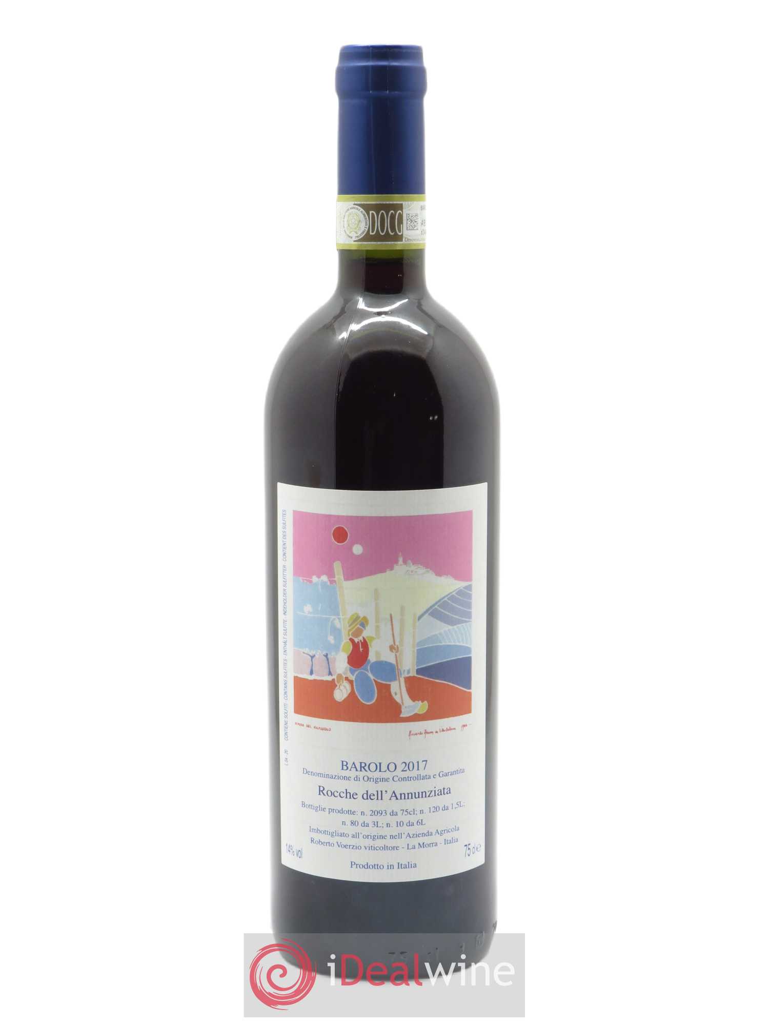 Barolo DOCG Rocche dell'Annunziata Torriglione Roberto Voerzio  2017 - Lot de 1 Bouteille