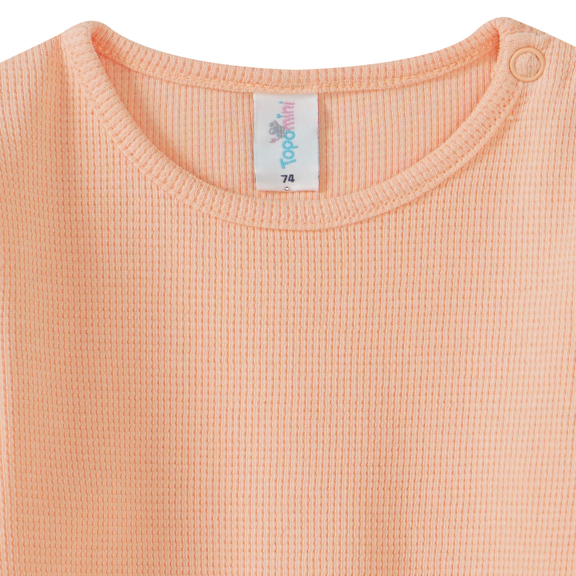 Baby Langarmshirt mit Druckknöpfen