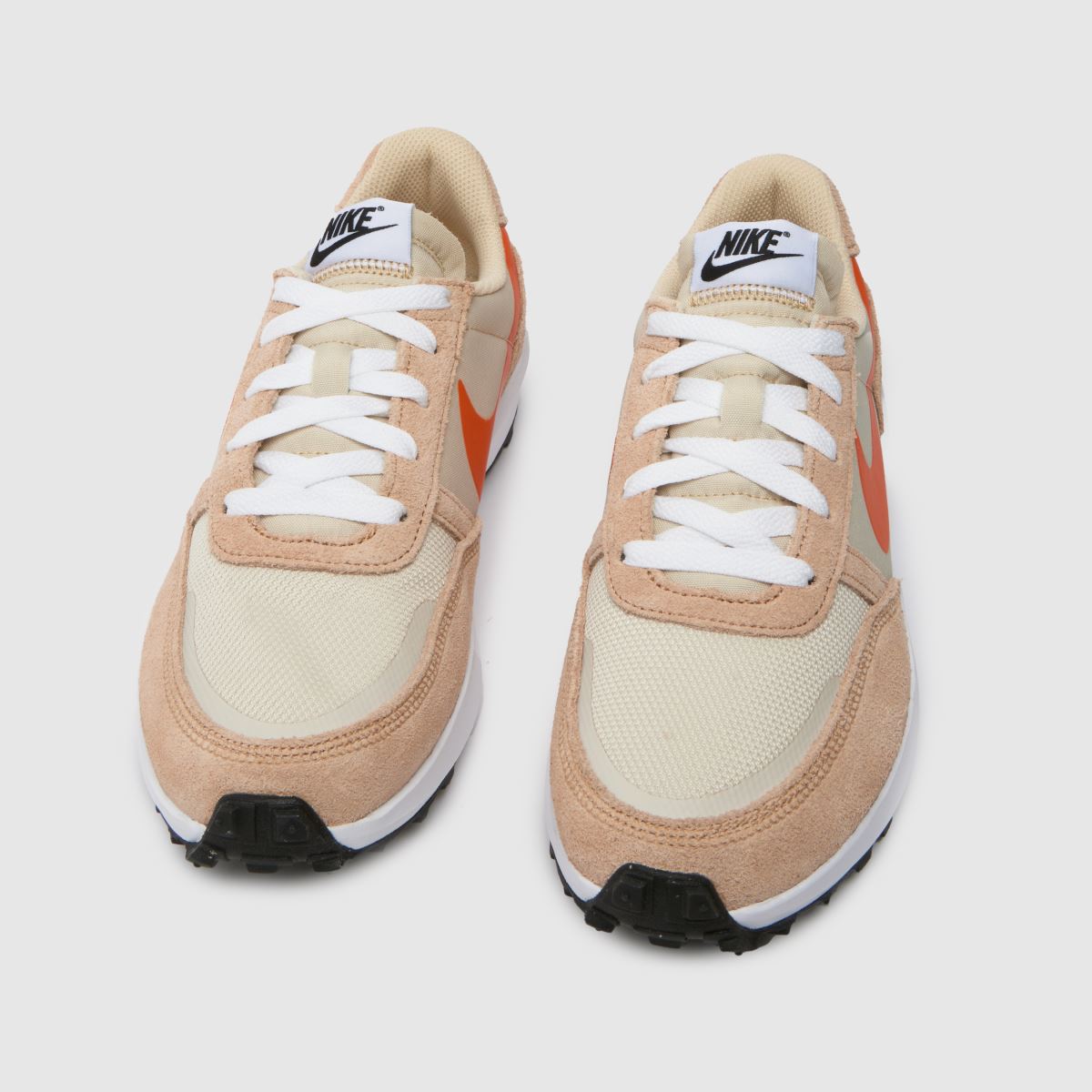 Nike – Våffeldebut – Beige flerfärgade sneakers