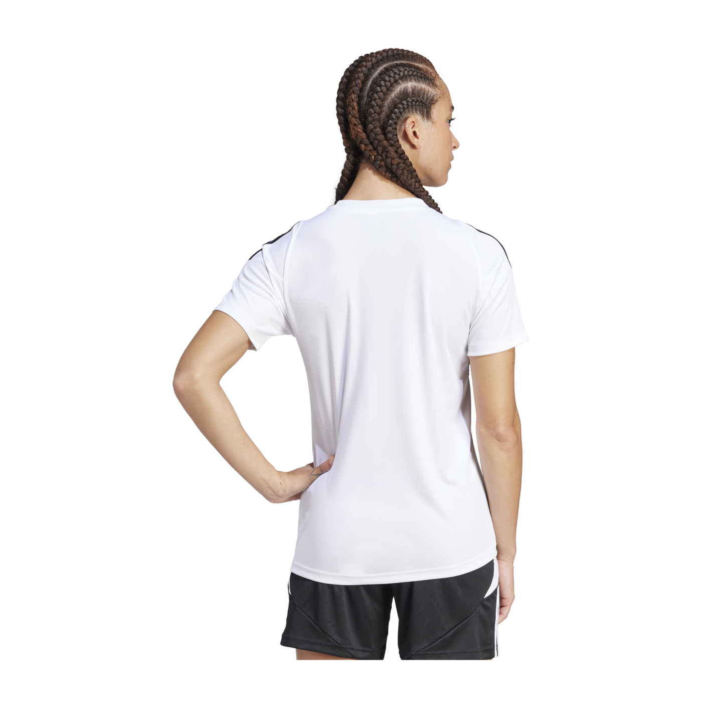 adidas Tiro 24 Trikot Damen Weiss Schwarz