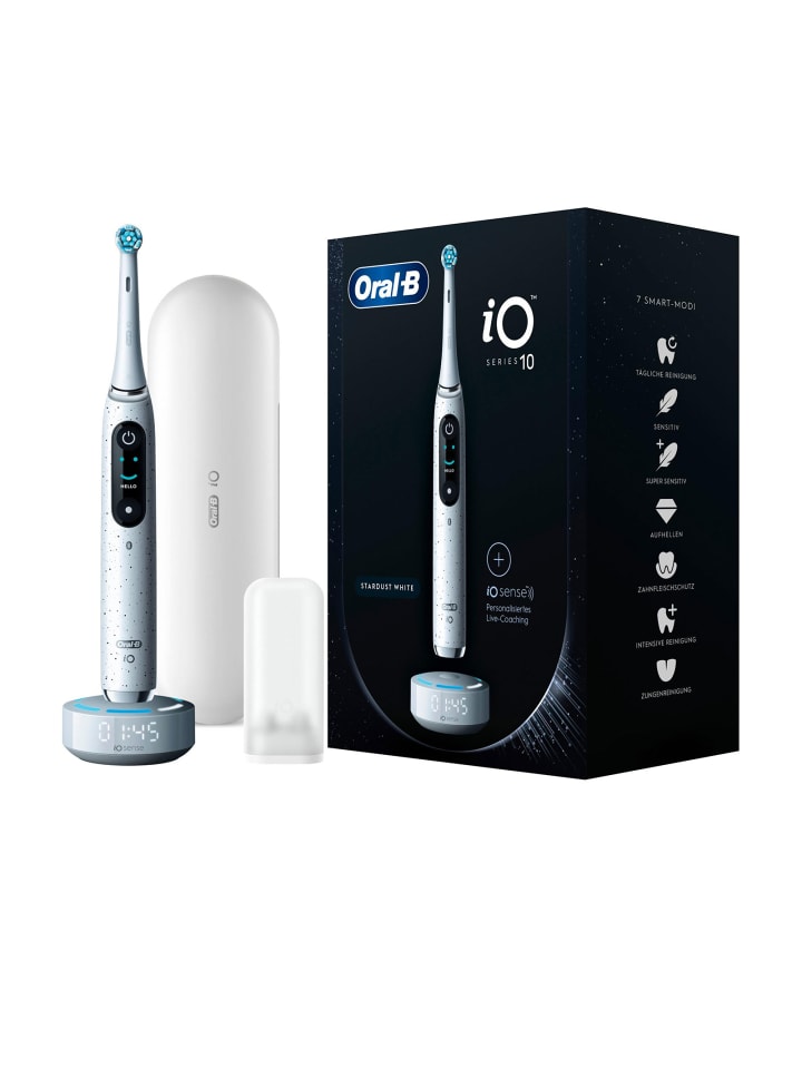Oral-B iO Series 10 Zahnbürste weiß in Weiß günstig kaufen onesize