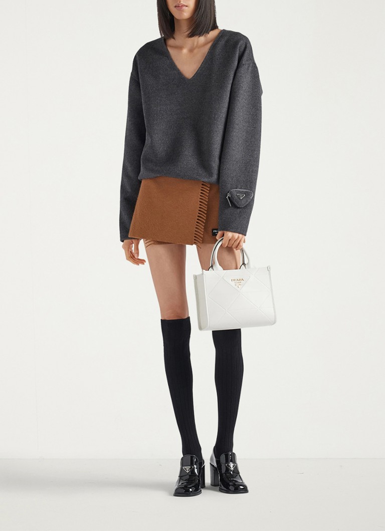 Bolsa de couro Prada Mini Symbole