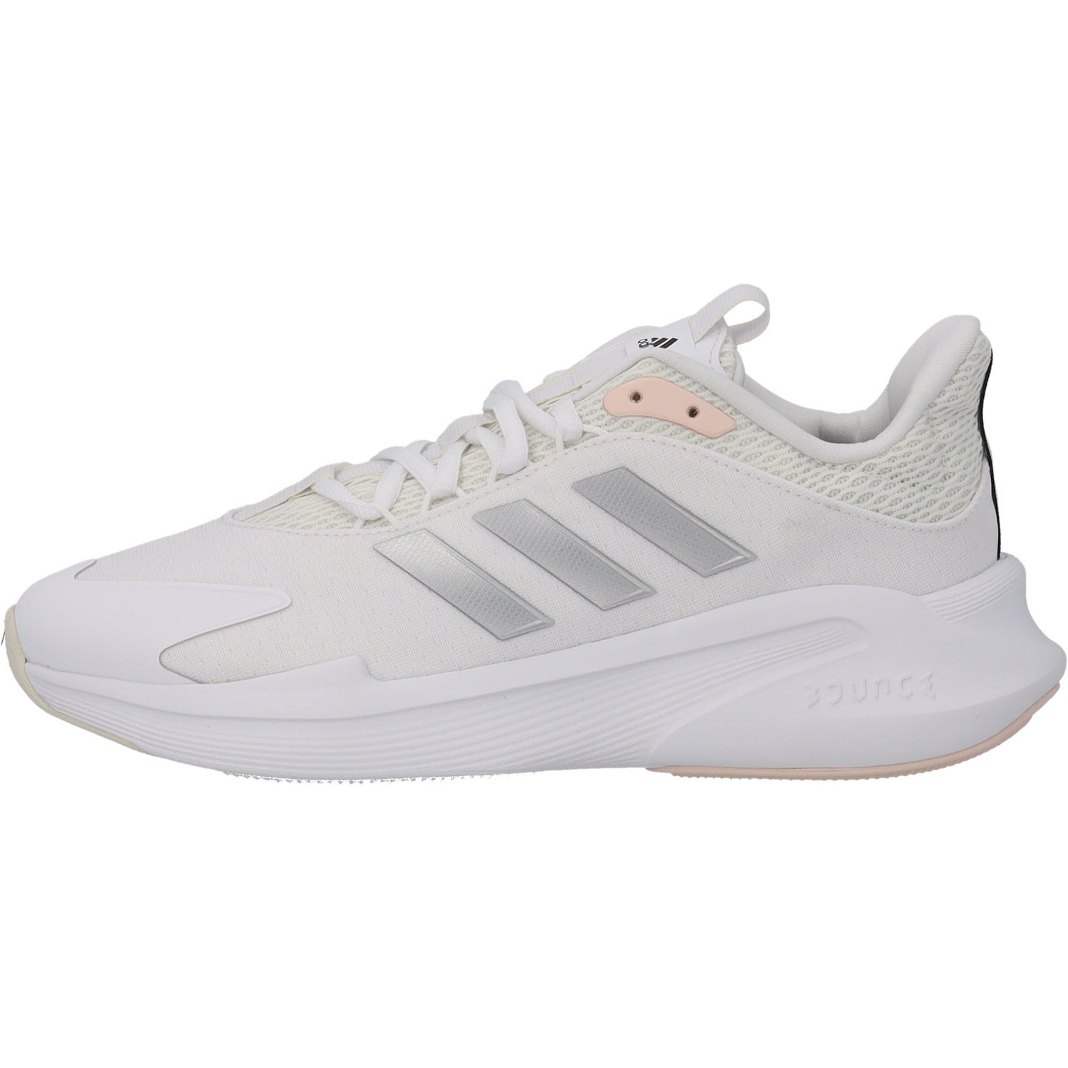 Adidas Alphaedge W, Sneakers Low, Damen, white/silver met/wonder quartz