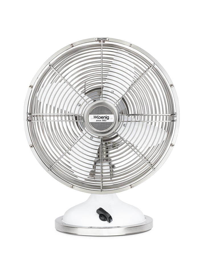 HKoenig Tischventilator JOE50  in Weiß günstig kaufen onesize