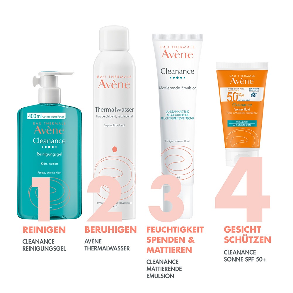 AVENE Cleanance Sonnenfluid SPF 50+