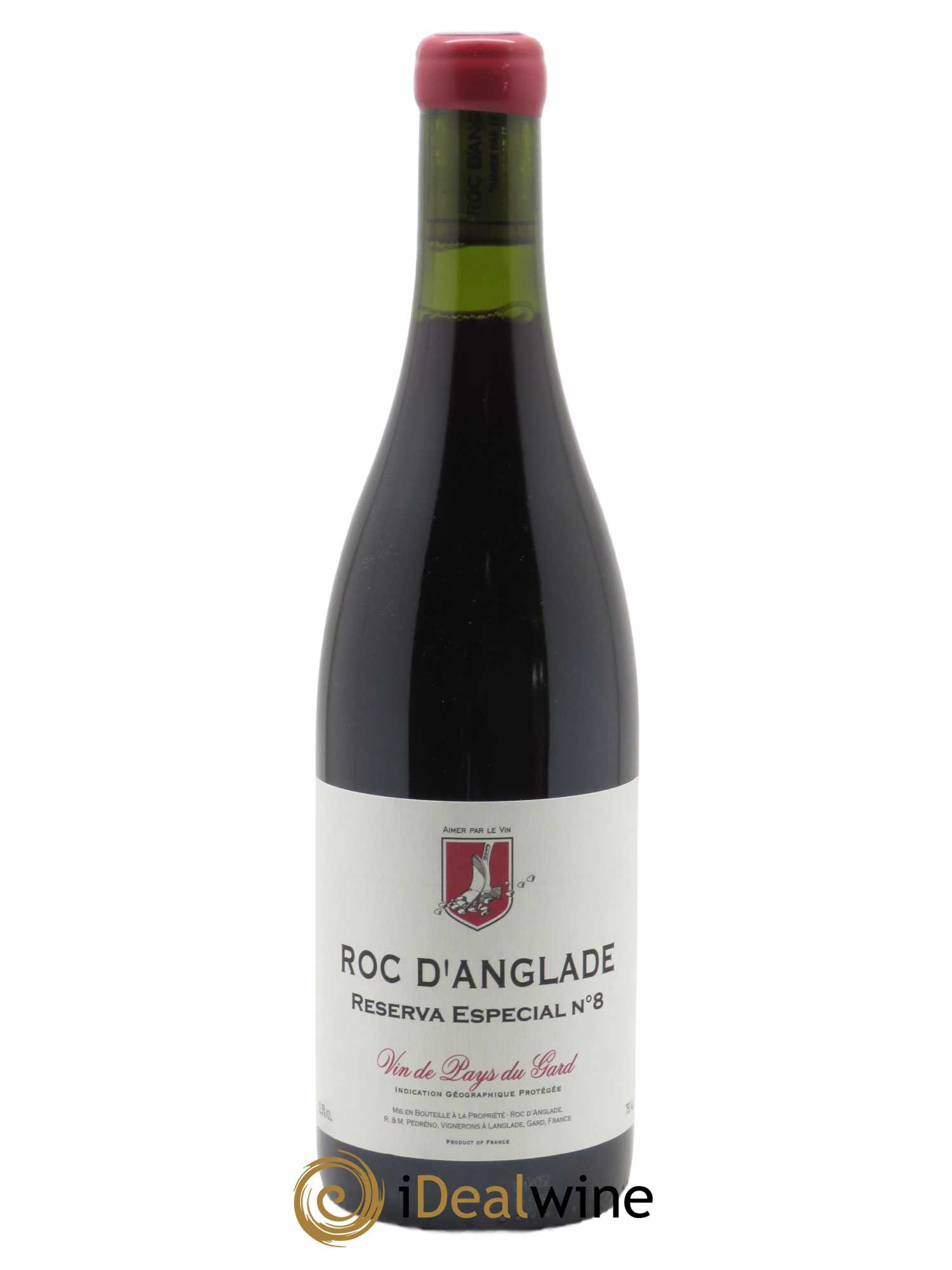 IGP Pays du Gard Roc d'Anglade Réserva Especial N°8 Rémy Pédréno   - Lot de 1 Bouteille