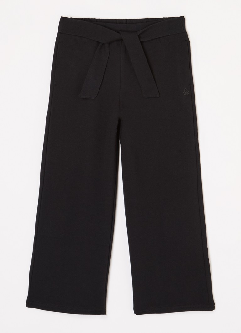 Pantaloni de trening Benetton, lejeri, cu curea.