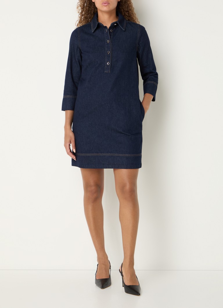 Vestido túnica corto de mezclilla Josie de Hobbs