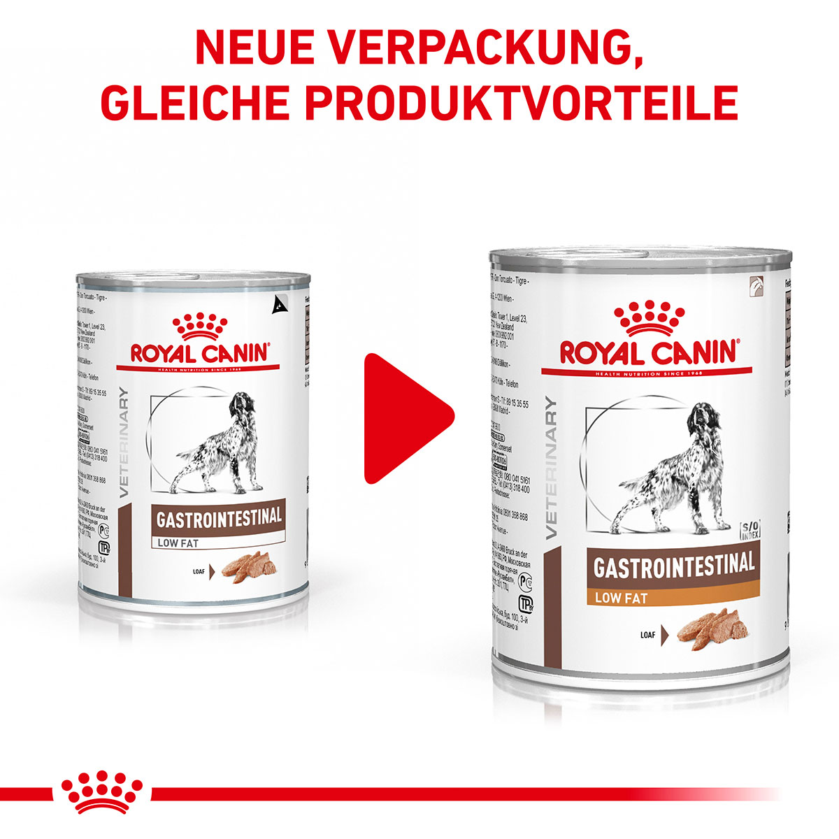 ROYAL CANIN VET Gastrointestinal LowFat Mousse