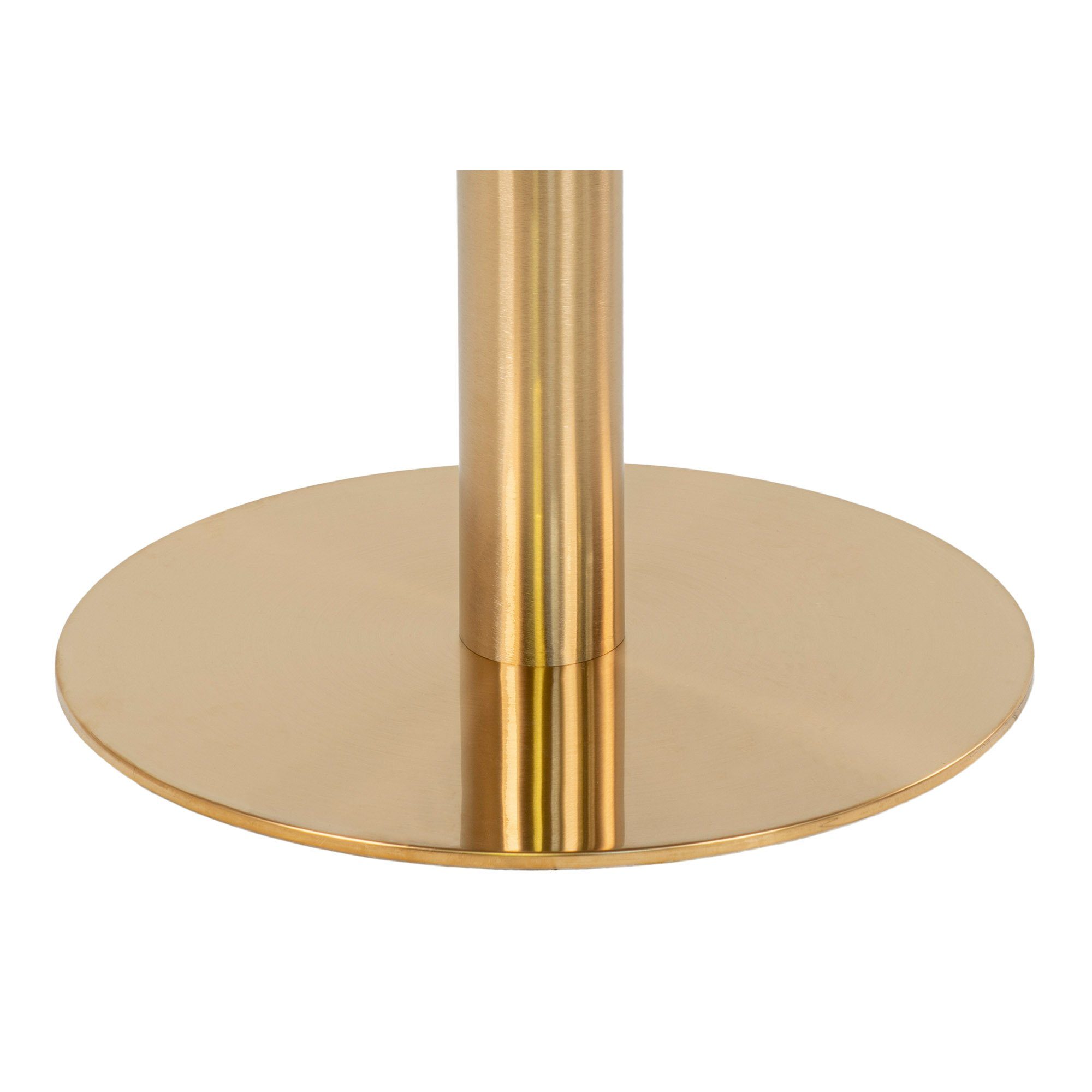 LebensWohnArt Bartisch Stylischer Bartisch ZANOL in Marmor-Look ca.D70cm