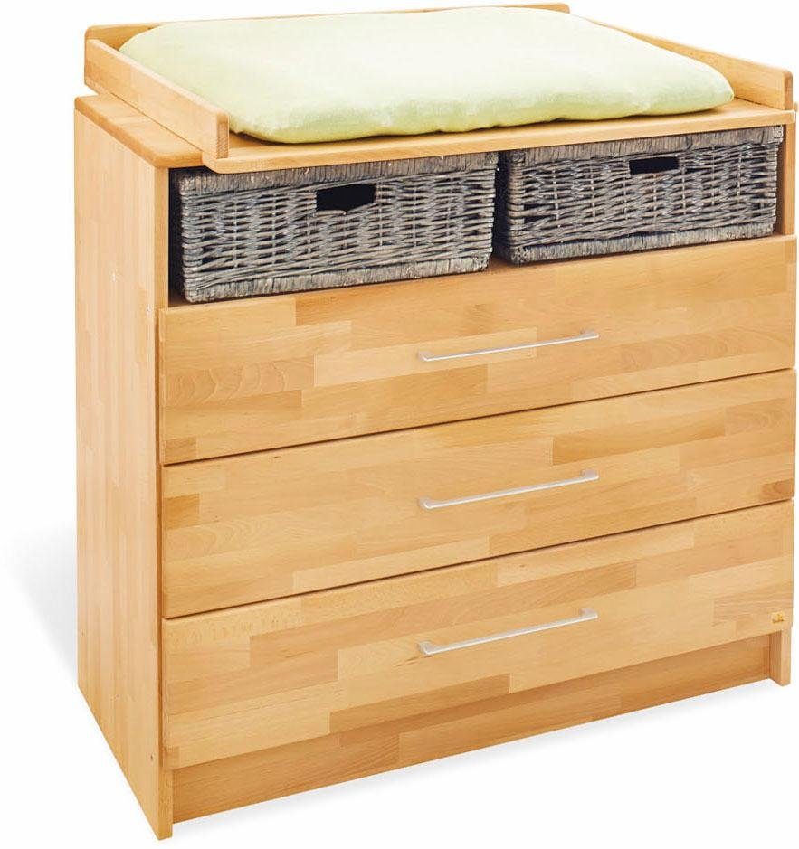 Pinolino® Wickelkommode Natura, breit; Made in Europe