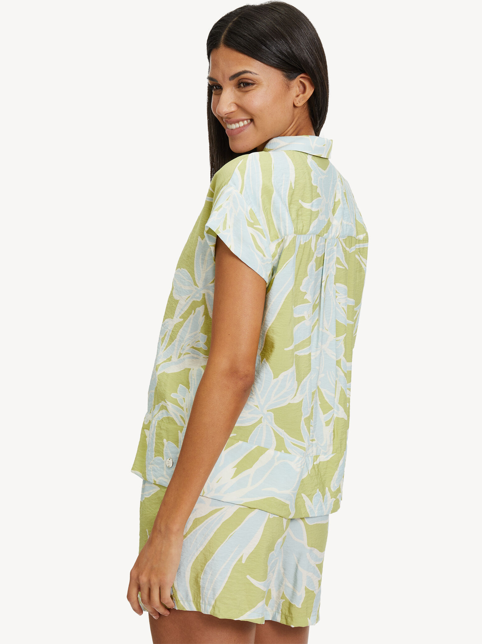 Boho Bluse - vert