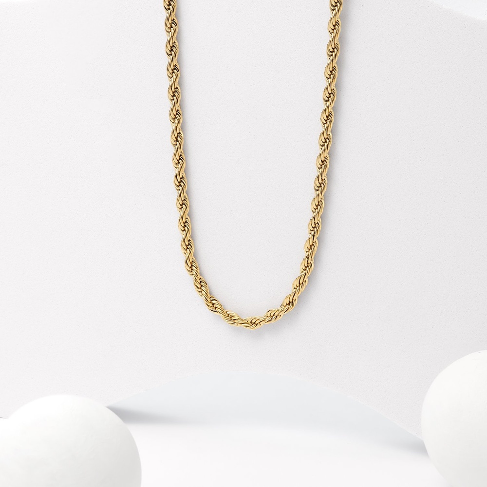 FAVS Chaînette Acier inoxydable collier