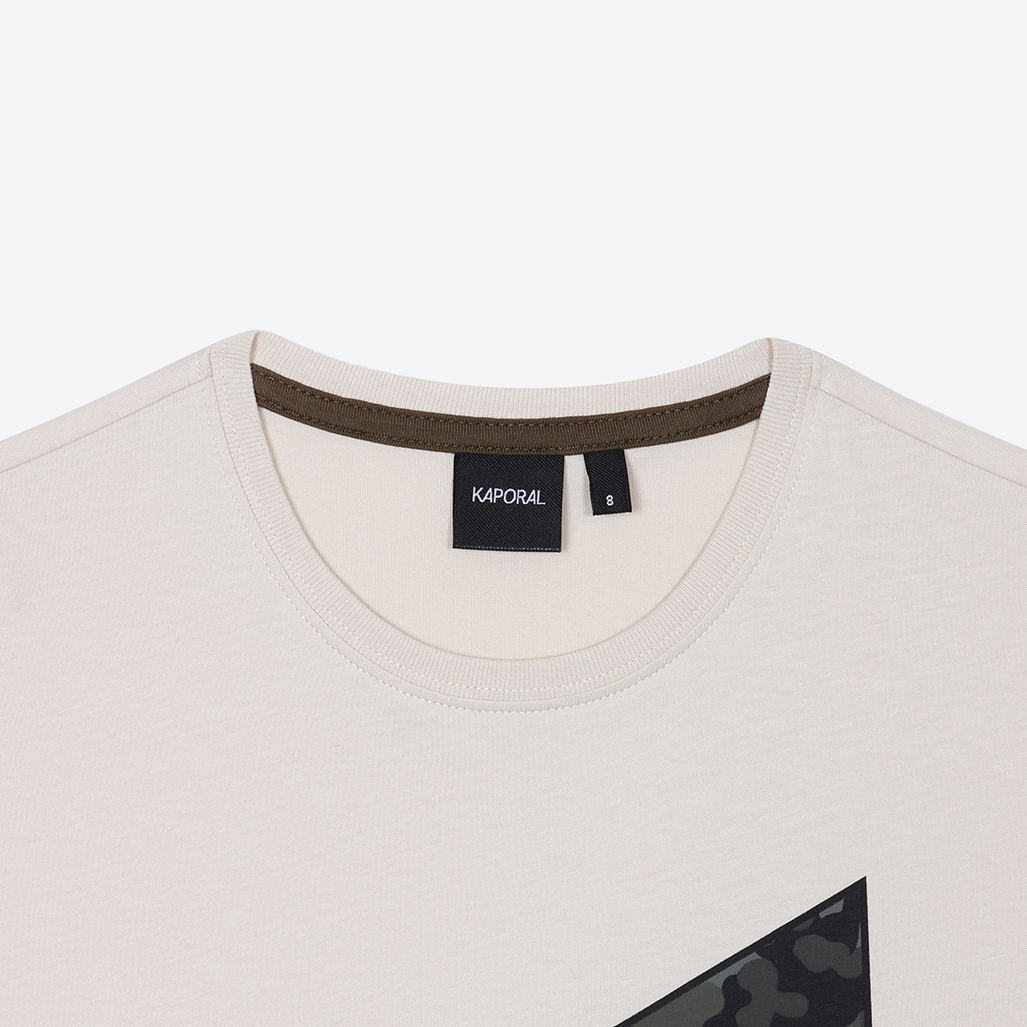 EWAG   T-shirt beige garçon 100% coton
