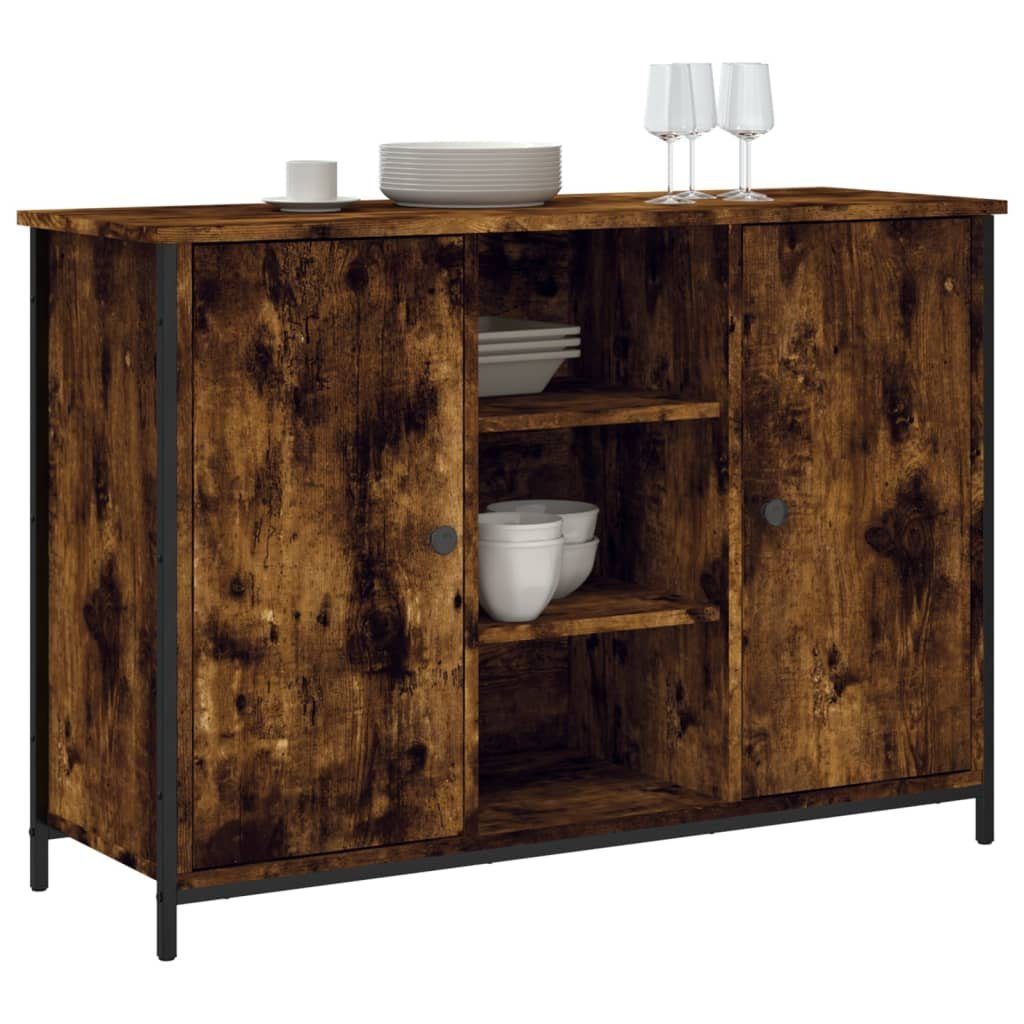 vidaXL Sideboard Sideboard Räuchereiche 100x35x70 cm Holzwerkstoff (1 St)