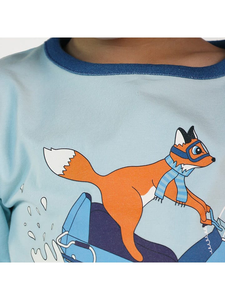 Småfolk Longsleeve in Hellblau günstig kaufen