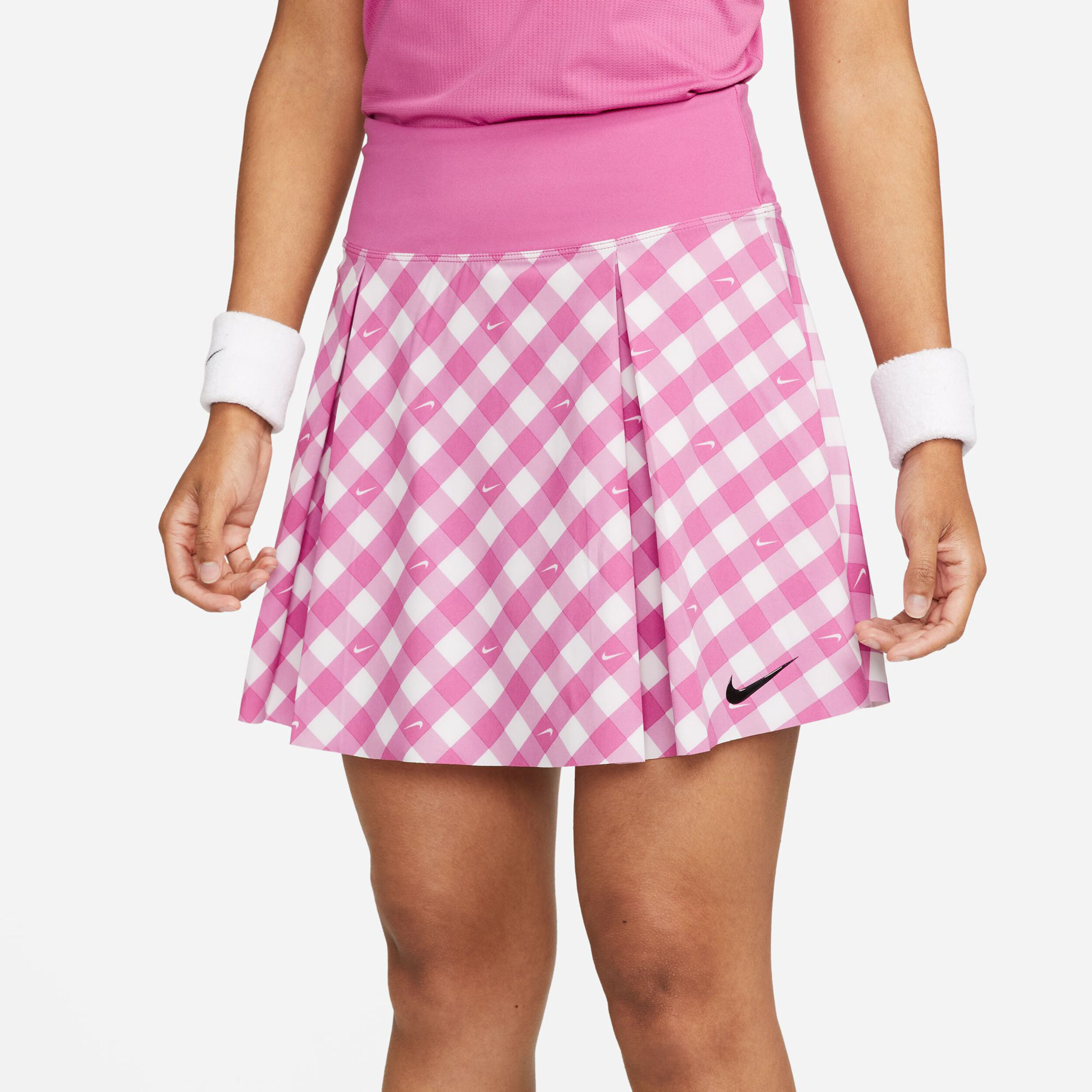 Dri-Fit Club Regular Printed Rock Damen - Rosa, Weiß