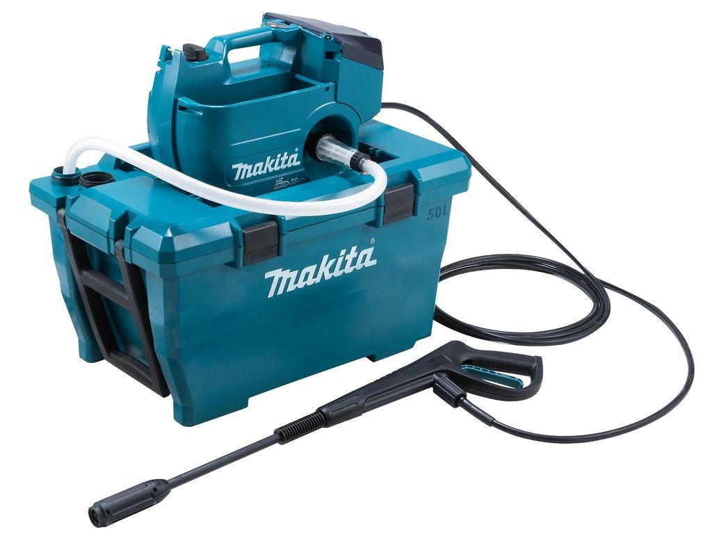 Makita DHW080ZK 2 x 18 voltos nagynyomású tisztító akkumulátorok és töltő nélkül, tokban