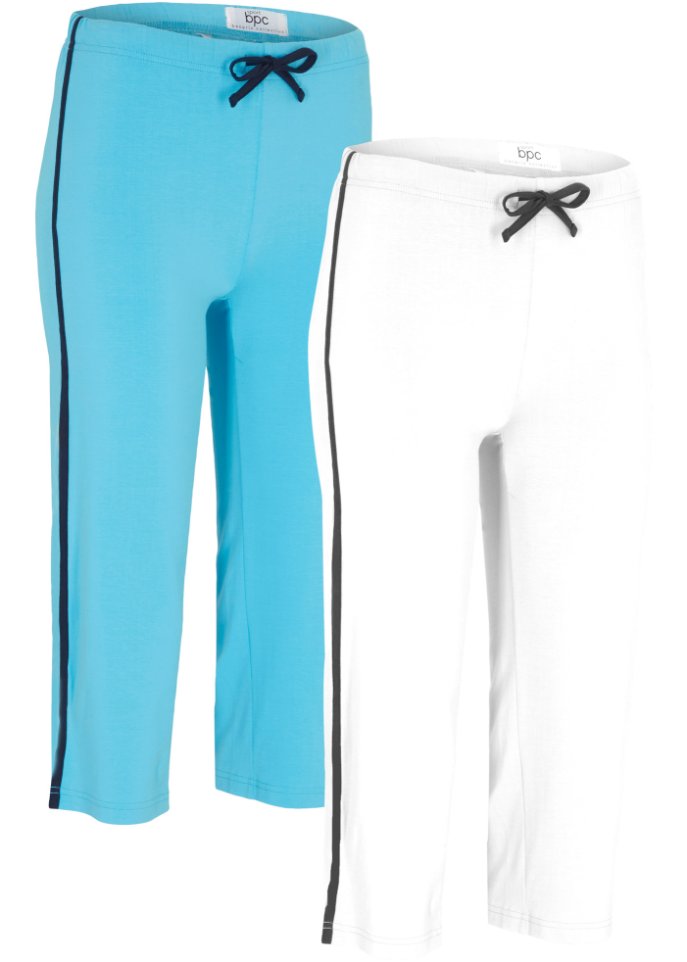 Sport Capri-Hose, Skinny (2er Pack)