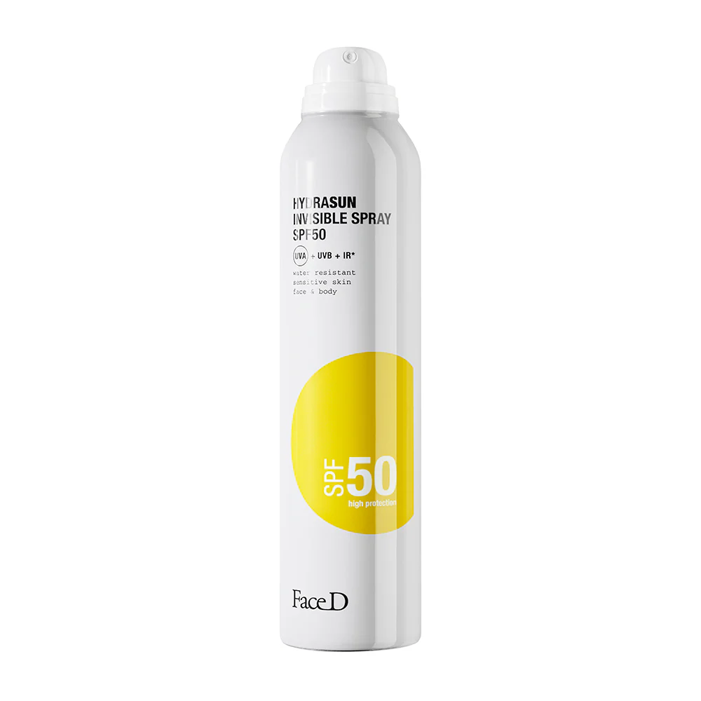 Solari Hydrasun Invisible Spray SPF50 - Spray solare corpo alta prot., Solare viso alta prot.