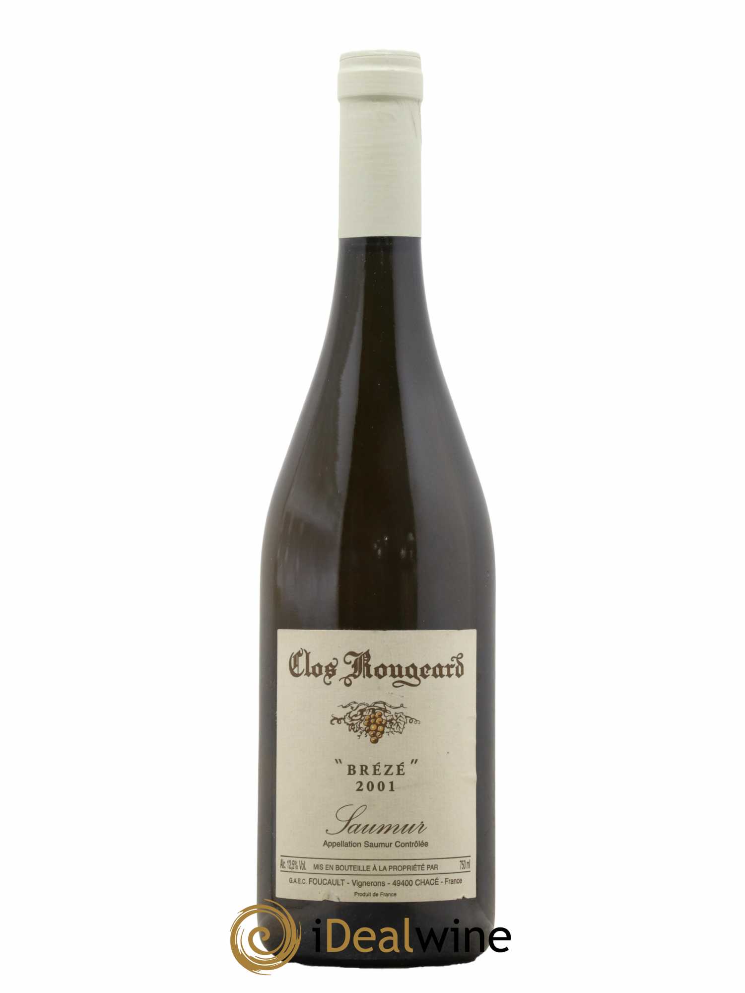 Saumur Brézé Clos Rougeard  2001 - Lot de 1 Bouteille