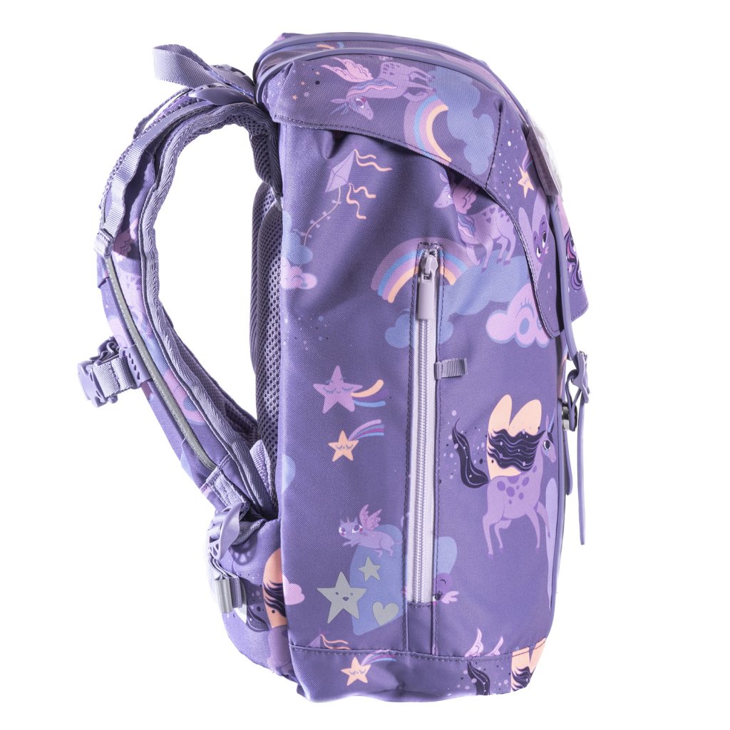 Frii of Norway Ergonomischer Schulrucksack 22L Unicorn Purple
