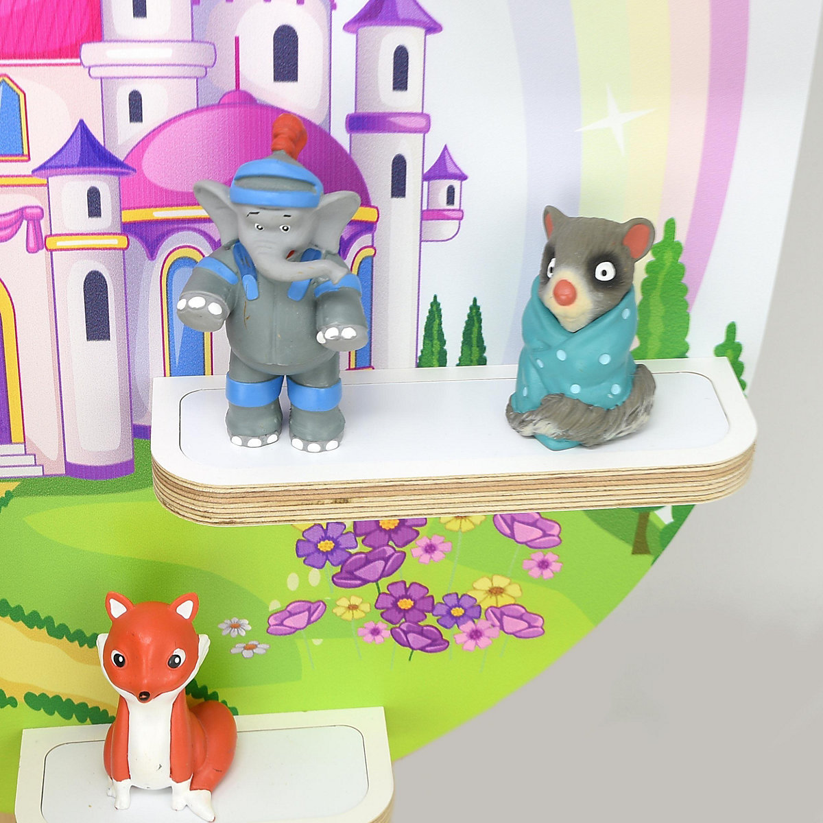 Regal für Musikbox Regenbogenschloss - geeignet für Toniebox