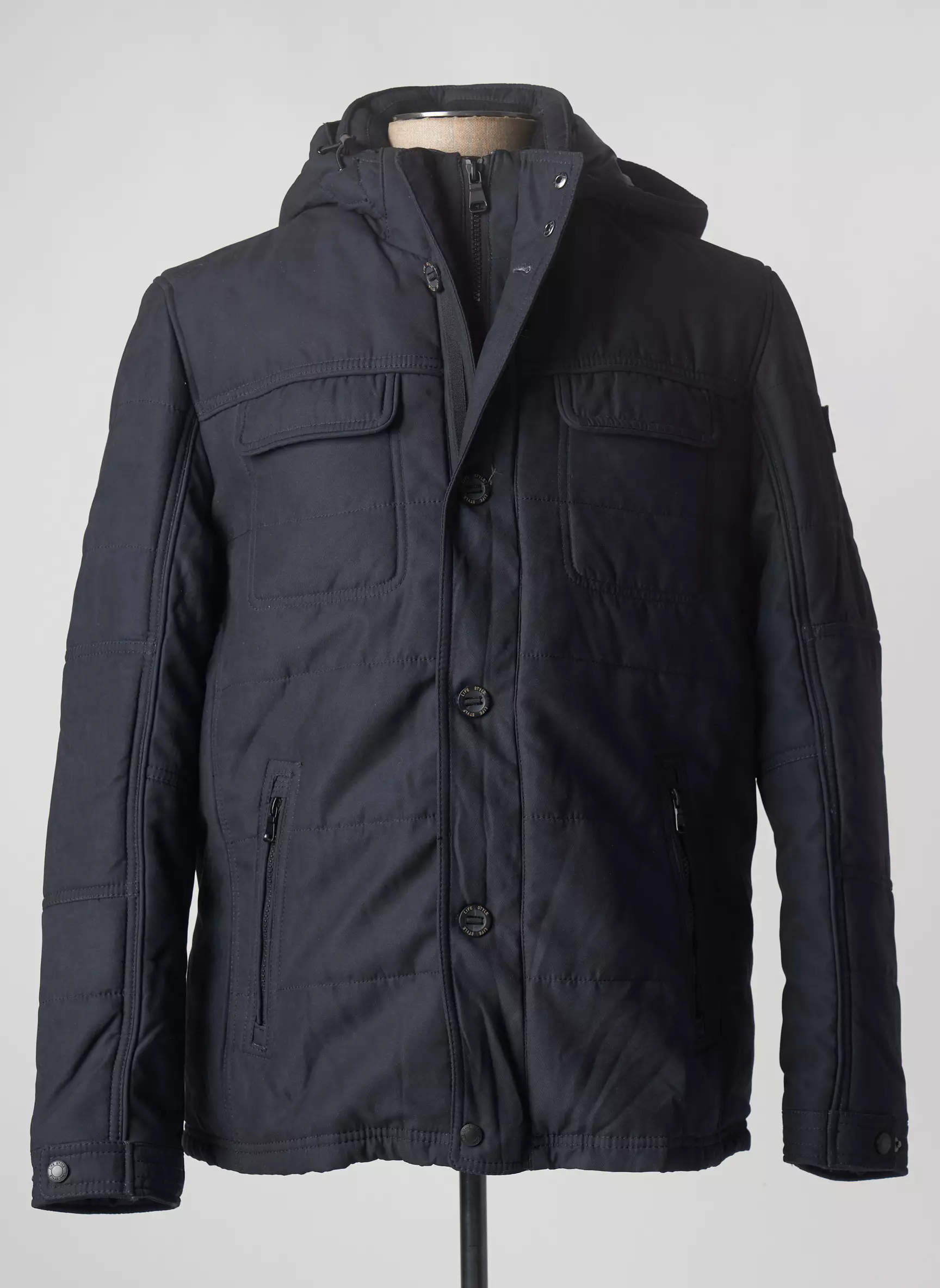 Camberabero Doudounes Homme couleur bleu