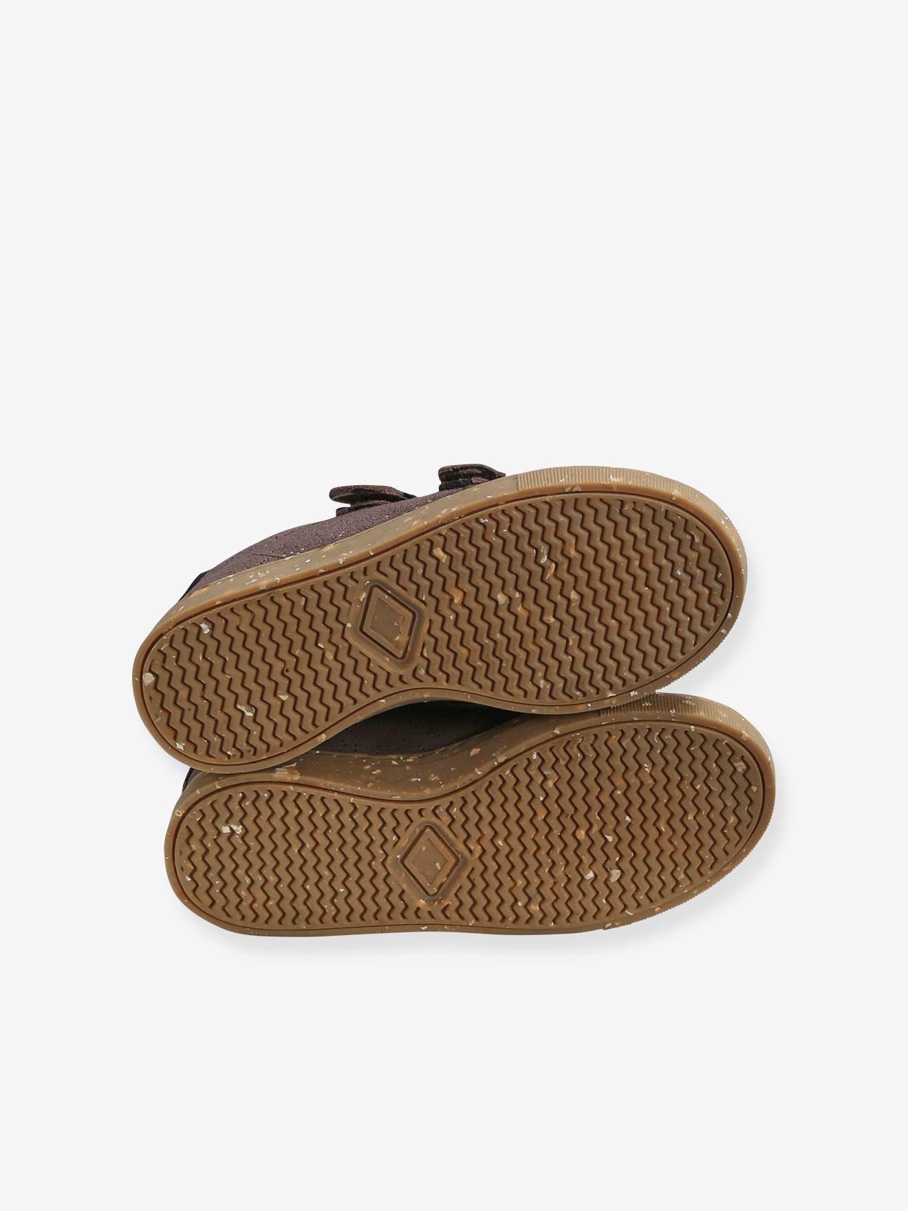 Vertbaudet Mädchen Sneakers mit Klettverschluss - braun