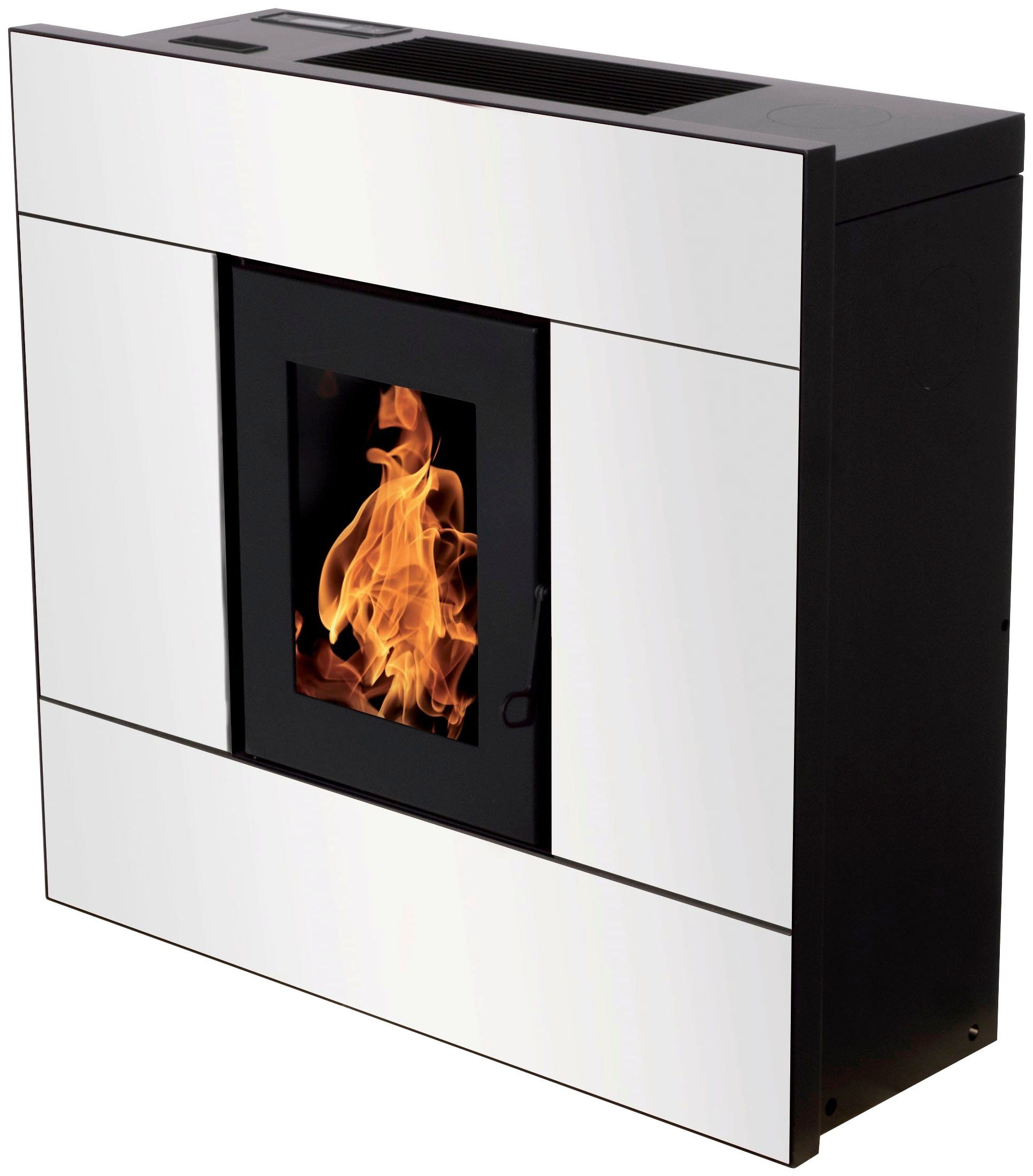 interstoves Pelletofen Scarlett 9, 8 kW, Zeitbrand, (1-tlg), ideal für den Flur, slim Pelletofen