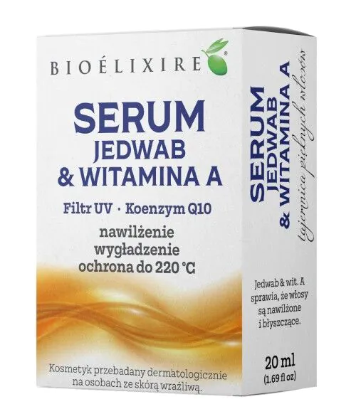 Bioelixire Silk Serum med A-vitamin, Q10 og UV-filtre