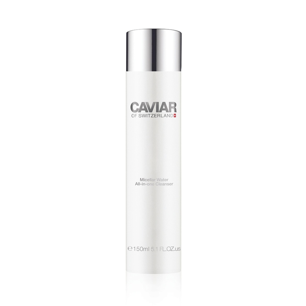 caviar of switzerland MICELLAR WATER all-in-one cleanser Démaquillant  Nettoyant Tonique
