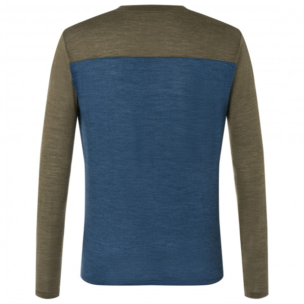 super.natural - Contrast L/S - Merinolongsleeve