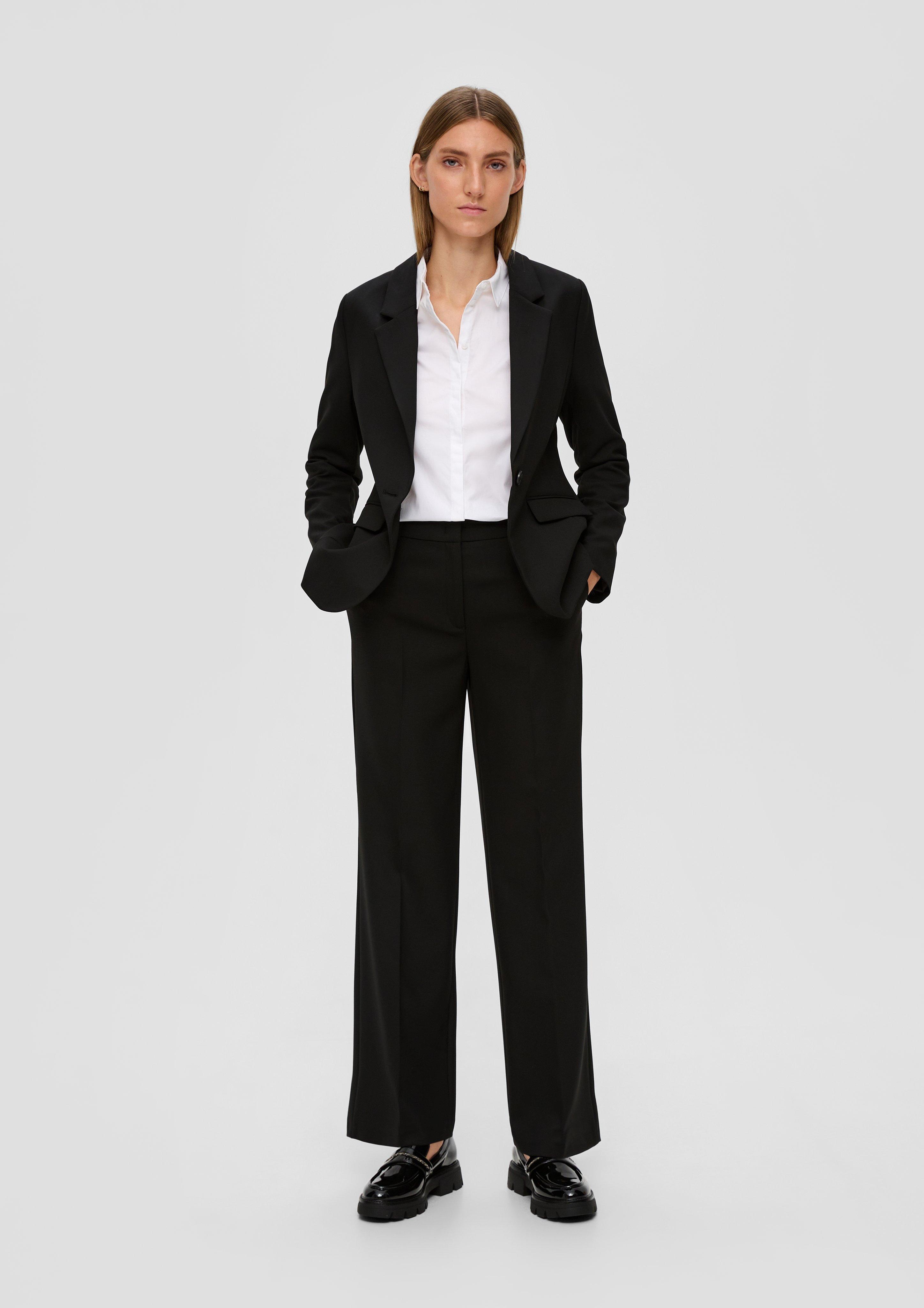 Regular: Stoffhose aus Viskosemix  2136881-9999