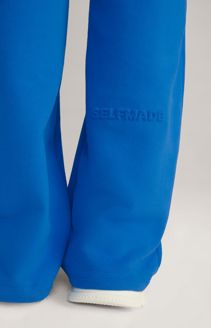 Unisex-Baumwoll-Joggpants in Blau